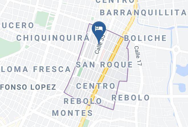Barranquilla - Hotel Retro Maps