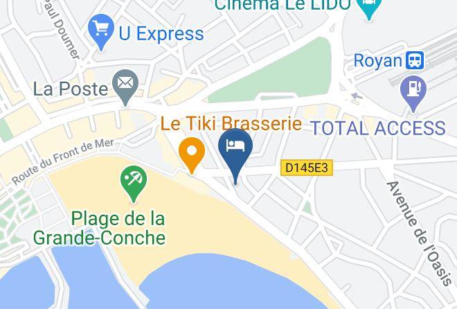 Charente Maritime - Hotel Reve De Sable Logis Maps