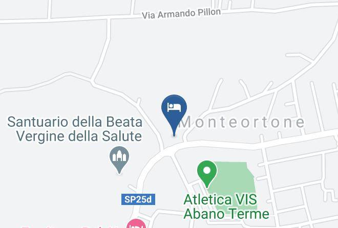 Padua - Hotel Reve Monteortone Maps
