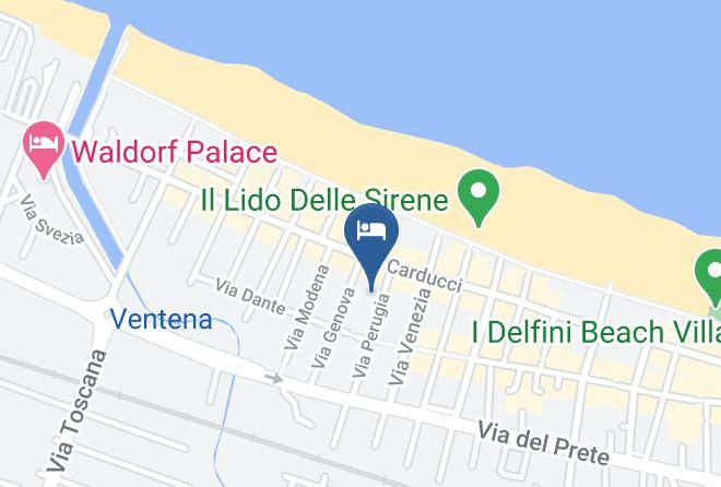 Rimini - Hotel Reve Maps