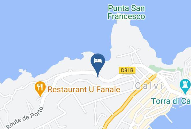 Northernsica - Hotel Revellata Maps