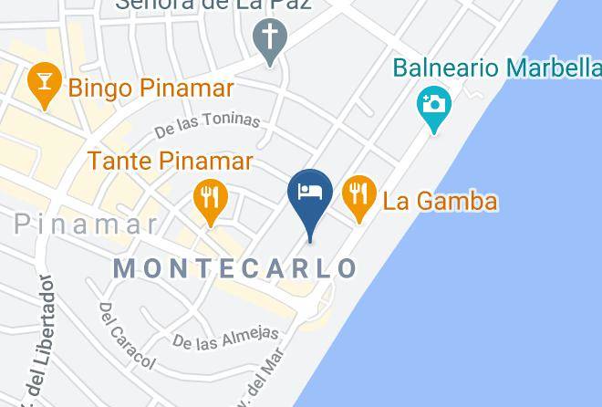 Pinamar - Hotel Reviens Maps