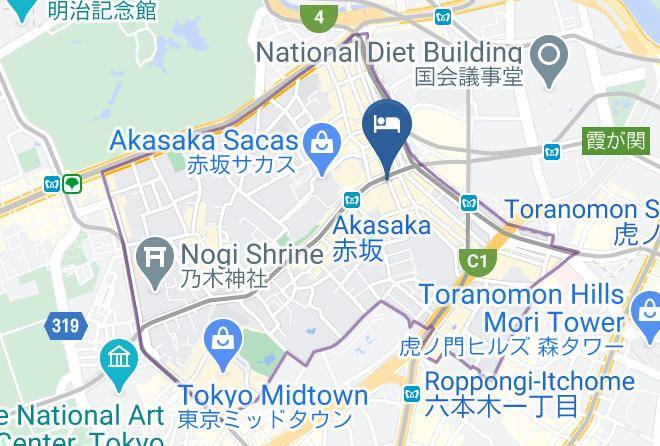 Minato Ward - Hotel Rex Akasaka Maps