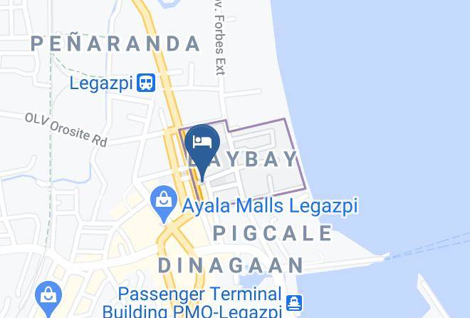 Albay - Hotel Rex Maps