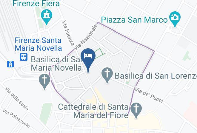Florence - Hotel Rex Maps