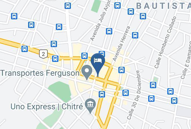 Chitre - Hotel Rex Maps