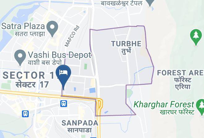 Navi Mumbai - Hotel Rex Plaza Maps