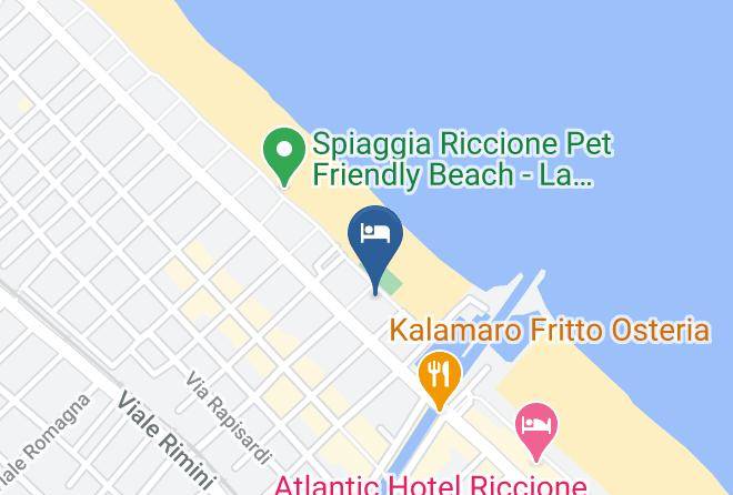 Rimini - Hotel Rex Maps