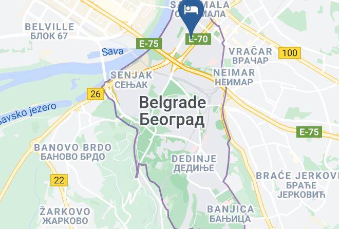 Belgrade City - Hotel Rex Maps
