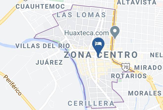 Ciudad Valles - Hotel Rex Maps