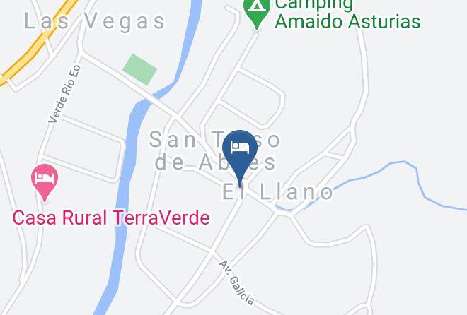 Asturias - Hotel Rey Maps