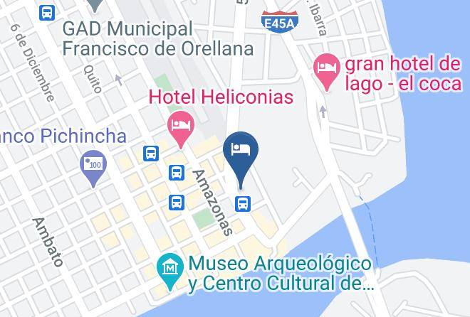Francisco De Orellana - Hotel Rey De Reyes Maps