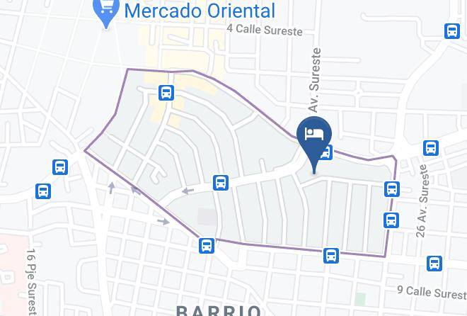 Managua - Hotel Rey De Reyes Maps