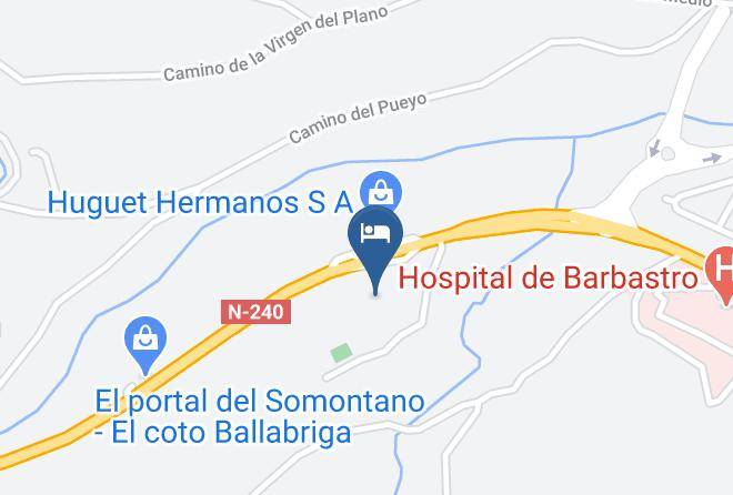Huesca - Hotel Rey Sancho Ramirez Maps