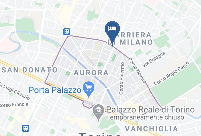 Turin - Albergo Rey Maps