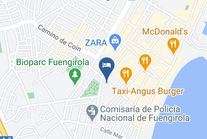 Malaga - Hotel Reyesol Maps