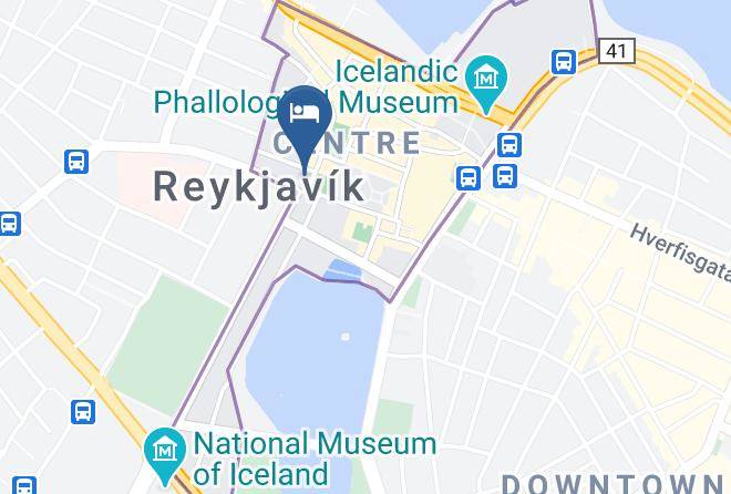 Reykjavik - Hotel Reykjavik Centrum Maps