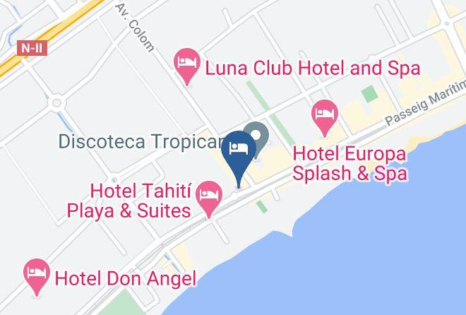 Barcelona - Hotel Reymar Maps