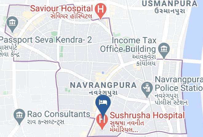Ahmadabad - Hotel Rezaas Maps
