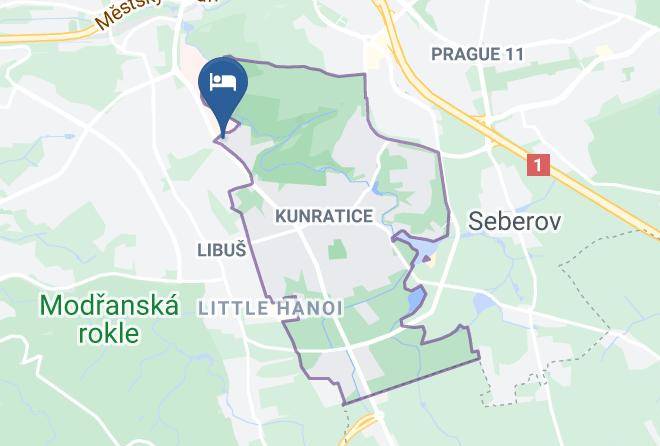 Prague - Hotel Rezidence Emmy Maps