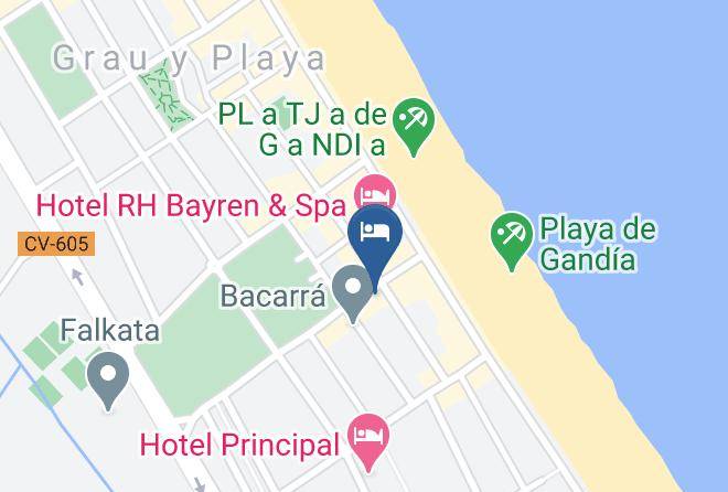 Valencia - Hotel Rh Gijon Maps