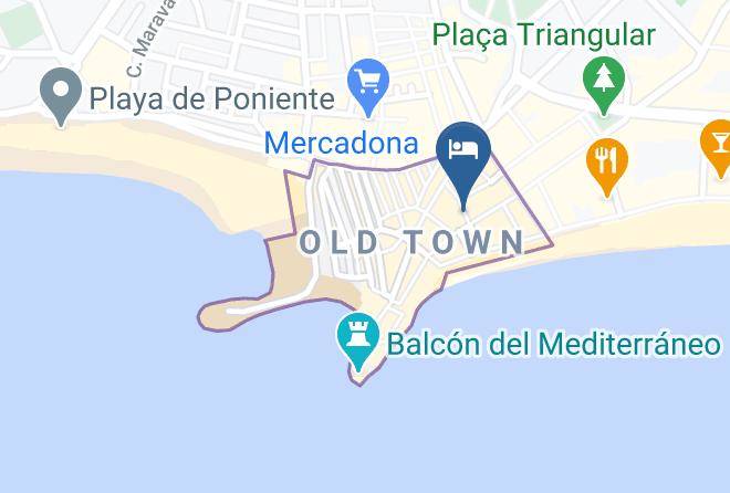 Alicante - Hotel Rh Sol Maps