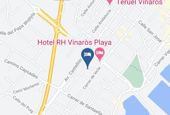 Castellon - Hotel Rh Vinaros Aura Maps