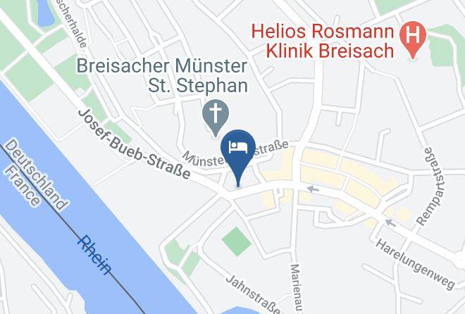 Breisgau Hochschwarzwald - Hotel Rheinblick Maps