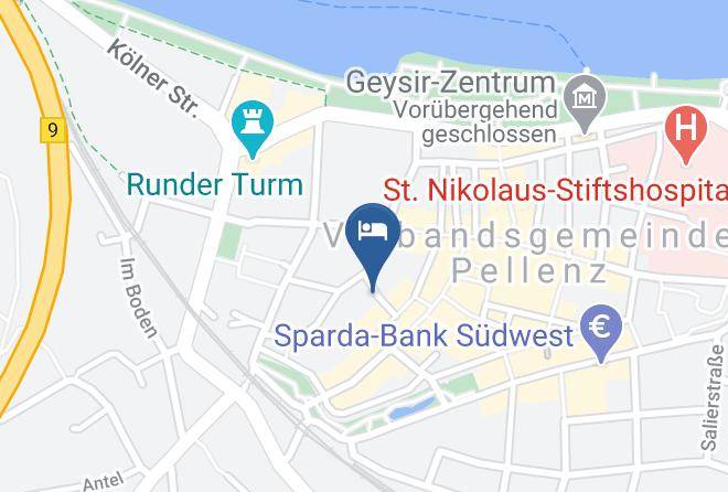 Mayen Koblenz - Hotel Rheinecker Hof Maps