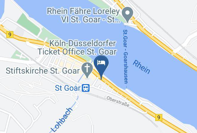 Rhein Hunsruck Kreis - Hotel Rheinfels Maps
