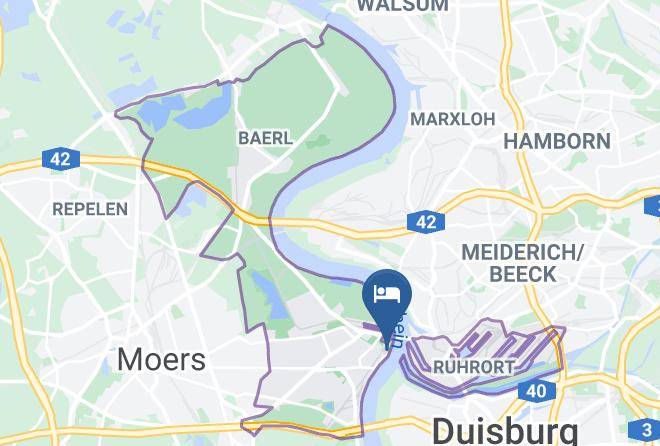 Duisburg - Hotel Rheingarten Maps