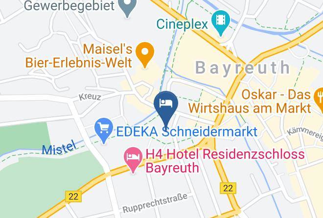 Bayreuth - Hotel Rheingold Maps
