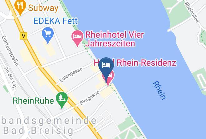 Ahrweiler - Hotel Rheinischer Hof Maps
