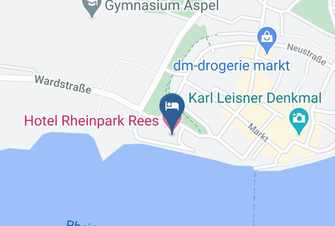 Cleves - Hotel Rheinpark Rees Maps