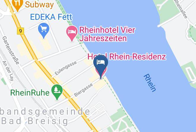 Ahrweiler - Hotel Rhein Residenz Maps
