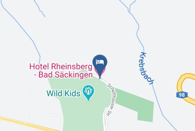 Waldshut - Hotel Rheinsberg Bad Sackingen Maps