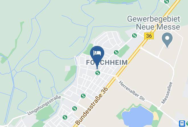 Karlsruhe - Hotel Rheinstetten Forchheim Maps