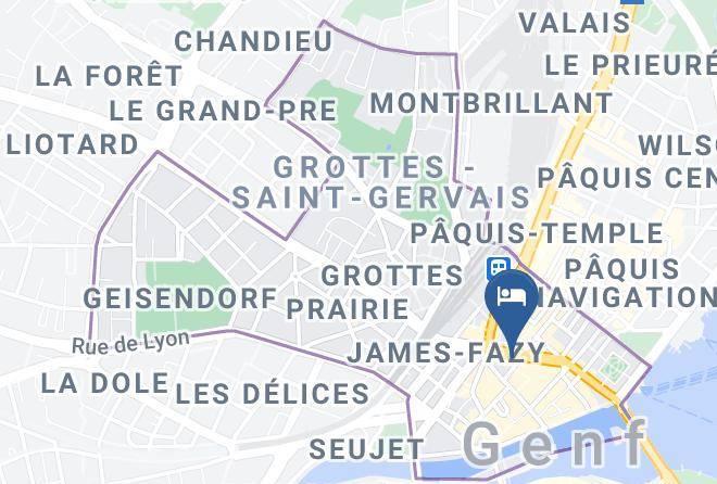 Geneva - Hotel Rhodania Maps