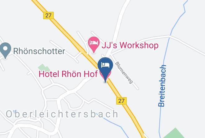 Bad Kissingen - Hotel Rhon Hof Maps