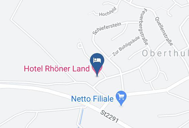 Bad Kissingen - Hotel Rhoner Land Maps