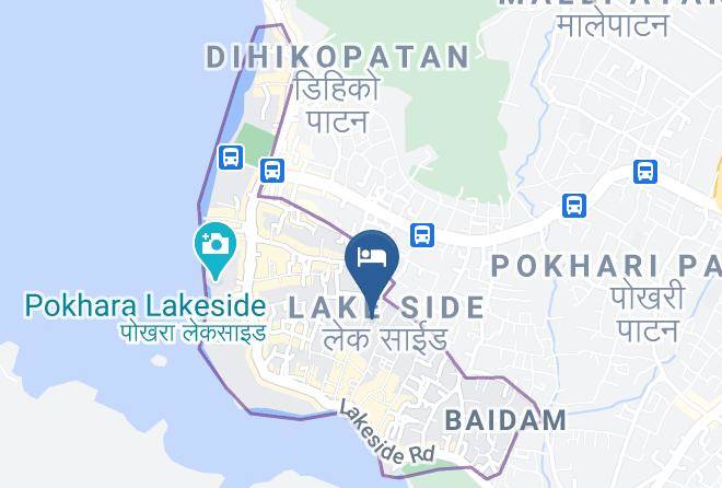 Pokhara - Hotel Rhythm Maps