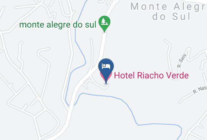 Monte Alegre Do Sul - Hotel Riacho Verde Maps