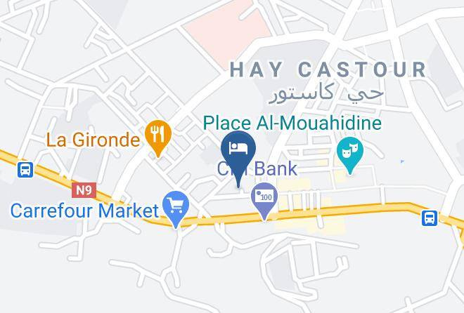 Ouarzazate - Hotel Riad Amlal Maps