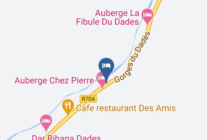 Meknes Tafilalet - Hotel Riad Bahammou Maps