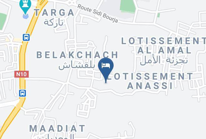 Souss Massa Draa - Hotel Riad Jnane Ines Maps