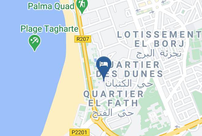 Essaouira - Hotel Riad Zahra Essaouira Maps