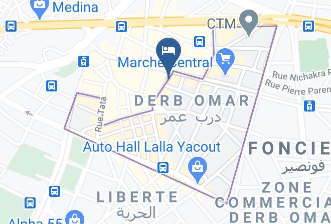 Casablanca - Hotel Rialto Maps