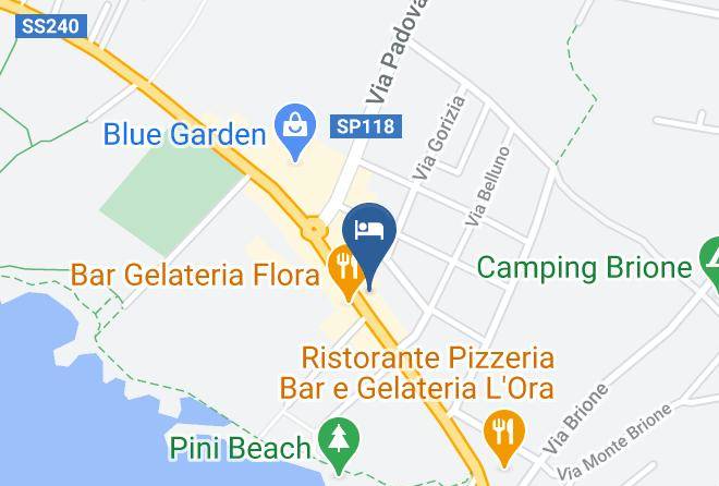 Trento - Hotel Rialto Ristorante Pizzeria Maps