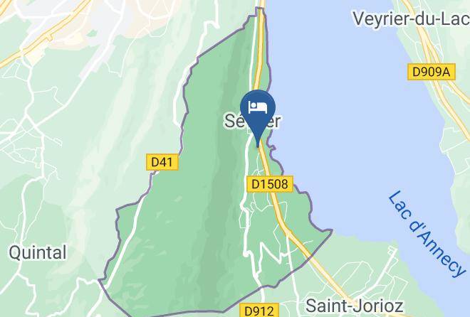 Haute Savoie - Hotel Riant Port Maps