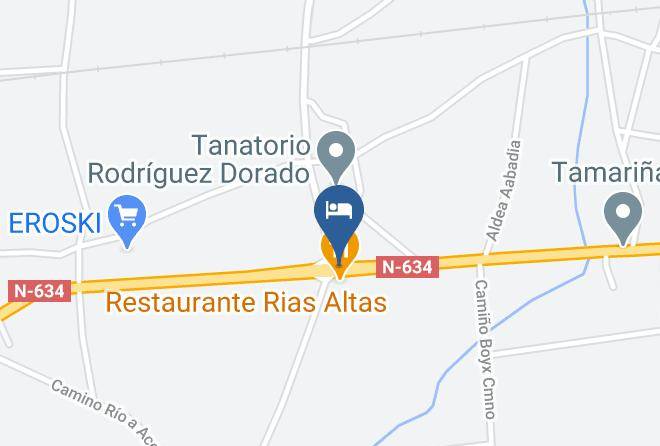 Hotel Rias Altas Map
